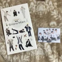 SnowMan 会報#4 早期入会特典会員証ケース　ミニファイル