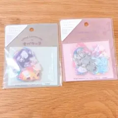 新品未開封★サンリオ　オバケーヌ　コラボ　フレークシール2種セット