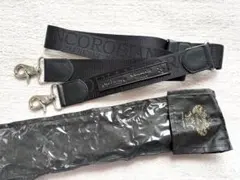 【新品 未使用】Orobianco バッグ用 ショルダーストラップ 黒