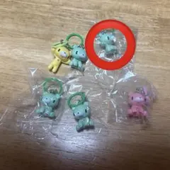 グルーミー　ガチャガチャ　めじるしアクセサリー　マスコットチャーム　グリーン　緑