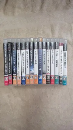 PS3 PS2 ソフト 16本セット まとめ売り ジャンク品