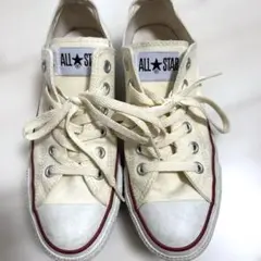 ALL STAR アイボリー ローカットスニーカー