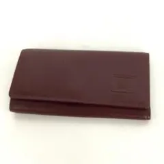 BURBERRY バーバリー ノバチェック レザー 6連キーケース ボルドー