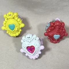 トロピカルージュプリキュア　トロプリ　ハートクルリング　3個セット