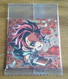 鬼滅の刃「炭治郎（赤）」ウエハースシール