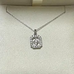 ヴァンドーム青山　プラチナ　ダイヤモンド　ネックレス