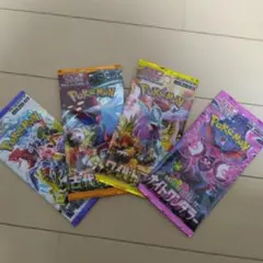 ポケモンカードパックセット 4種