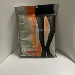 新品未開封　ベルミス　スリムウォーマーヒート　裏起毛タイツ　ブルベ　Lサイズ②