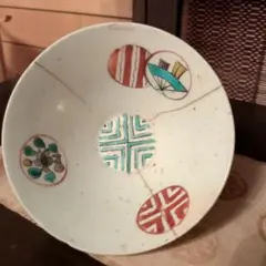 古九谷様式五彩手 茶碗