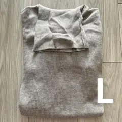 ユニクロ タートルネック l