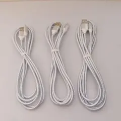 匿名配送❣️ iphone 急速充電 ケーブル ライトニング 2M 3本セット②