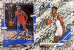 NBA Shai Gilgeous-Alexander クリアカード 2枚セット
