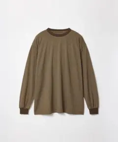 【ONC MERINO】LONG SLEEVE TEE/BROWN