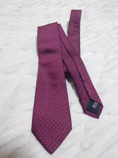 LES MUES ドット柄 ネクタイ