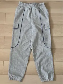 Ｈ&M レディース メンズ スウェットパンツ ジョガーパンツ サイドライン