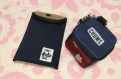 CHUMS ロングスナップポーチ＆レア✪ダイスポーチ セット