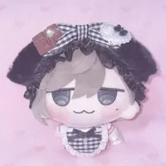 にじまるっと ぬいぐるみ ぬい服 ヘッドドレス うさ耳 うさぎ 黄色