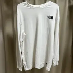 THE NORTH FACE ホワイト ロングスリーブTシャツ