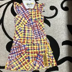 ゴルフ用チェック柄ワンピース