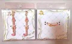Brand new Sweet Polon earrings & ring, Toho Ojamajo Doremi 25th Anniversary Goods