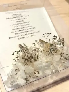 말린 꽃 머리 장식 머리 장식