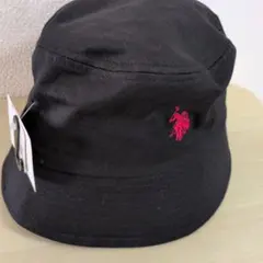 新品U.S. POLO ASSN. バケットハット.ブラック.57〜59.