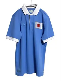 Y*A様 アディダス サッカー 日本代表 100周年 ユニフォーム ポロシャツ