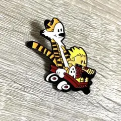Calvin and Hobbesトロッコ滑走　ピンバッジ　ピンズ