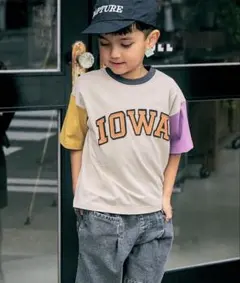 F.O.KIDS IOWA Tシャツ 半袖 レインボー 100サイズ 新品未使用