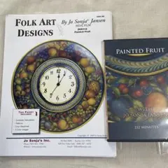 トールペイントパターンパケットとDVD ジョソーニア　ジャンセン