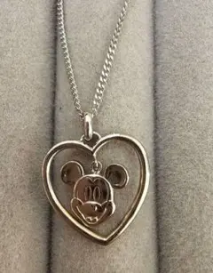 Disney ミッキー グローブ ネックレスレトロ貴重ビンテージ生前整理 