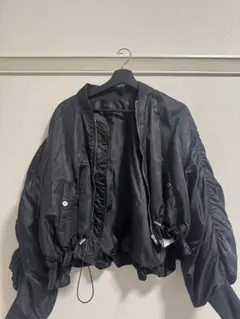 ブラック MA-1 ジャケット