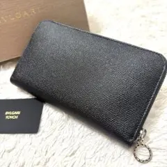 未使用品 BVLGARI 36933 ラウンドファスナー長財布 箱付き 107 - メルカリ