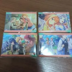 スクエア缶バッジ学園アイドルマスター学マス　月村手毬藤田ことねリーリヤ篠澤広