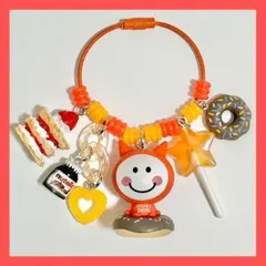 じゃらじゃらキーホルダー　ドーナツ　0521