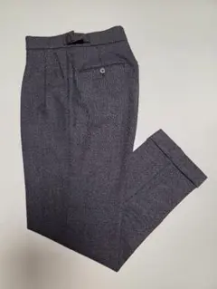 【美品】ベルウィッチ　SCOTCH　シャークスキン　濃灰　42　秋冬のサムネイル