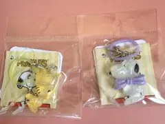 匿名配送 PEANUTS スヌーピー アクリルチャーム 2個セット