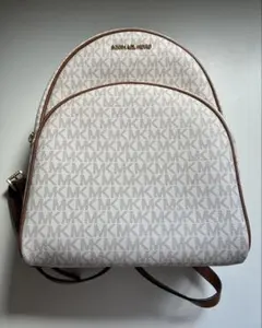MICHAEL KORS ロゴプリントバックパック　ABBEY