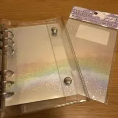透明シール帳　バインダー　リフィル　韓国
