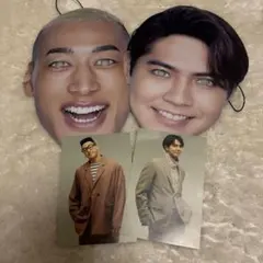 generations 片寄涼太 メンディー　お面 ポストカード ジェネ