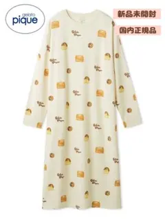 新品未開封＊ドーナツ柄 ワンピース クリーム