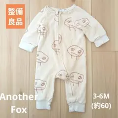 12:00まで¥3600【整備良品】Another Foxロンパース　3-6M