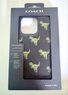COACH iPhone 15 Pro ケース 恐竜柄のサムネイル