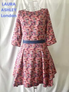 美品 ローラアシュレイ LAURA ASHLEY London ワンピース ③