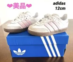 すごく美品(๑˃̵ᴗ˂̵)❤︎adidas SAMBA❤︎12cm❤︎激安‼︎早い者勝ち‼︎