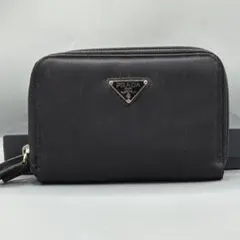 PRADA プラダ ナイロン 二つ折り財布 ブラック