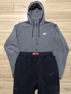 NIKEナイキテックフリースジョガーパンツスウェットパーカーセットアップ10枚L