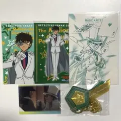 名探偵コナン　まじっく快斗　怪盗キッド　ポストカード　クリアカード　キーホルダー