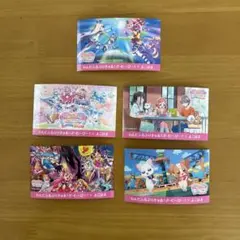 わんだふるぷりきゅあ！ざ・むーびー！✖️よこはま　ステッカー5枚セット