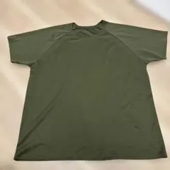 【美品】ミリタリー Tシャツ オリーブドラブ トレーニング　OD LL 自衛隊